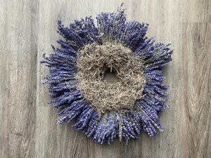 Lavender Wreath