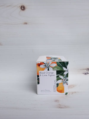 Spirit Flame Soy Candle Blood Orange & Lime Agave