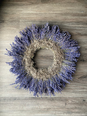 Lavender Wreath