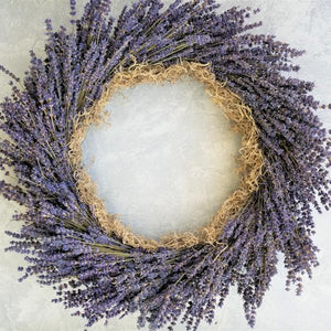 Lavender Wreath